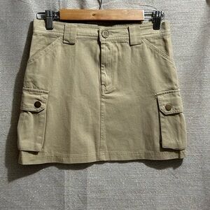 Princess Polly Beige Cargo Skirt